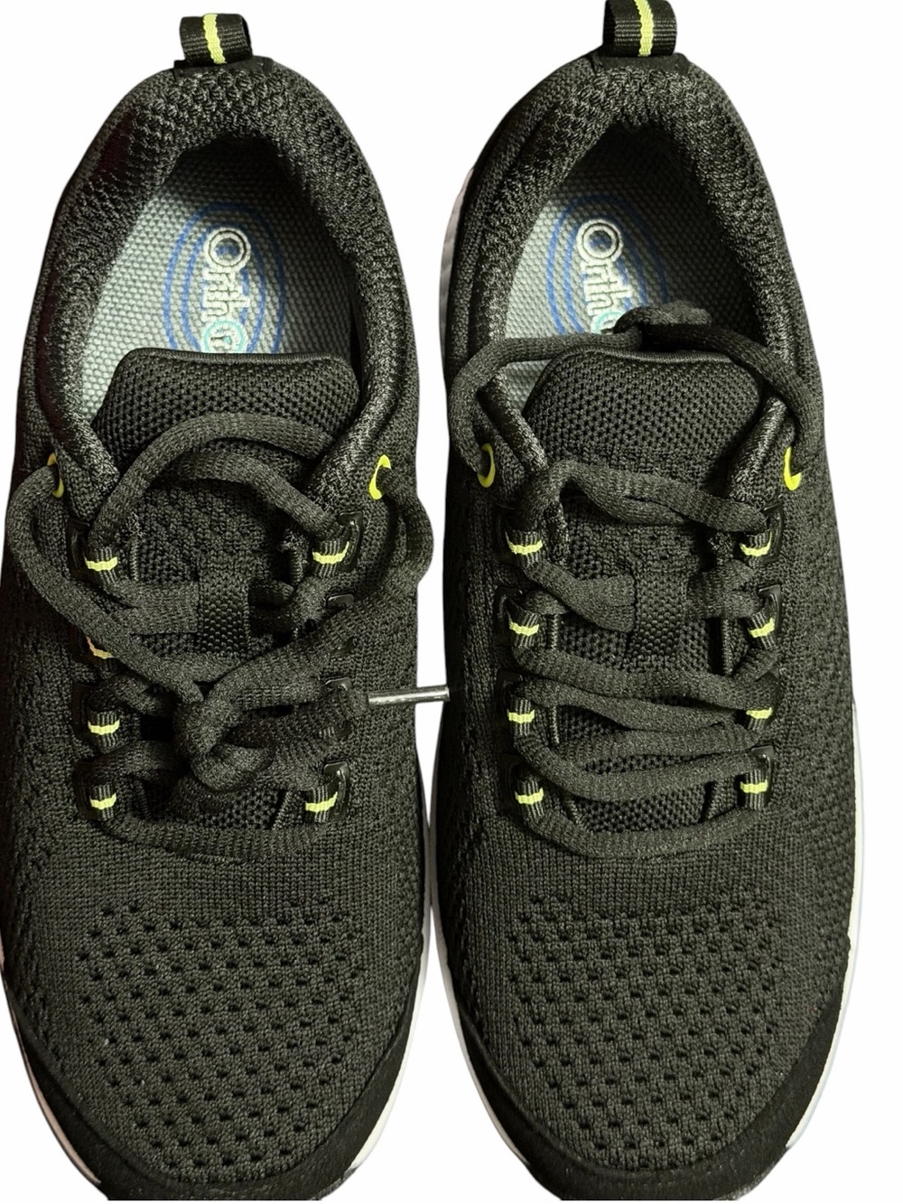 Women’s Orthofeet Black Athletic Sneakers ,Brand new,without tags or box